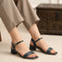 Longwalk Women Buckle Heel Fashion Sandals