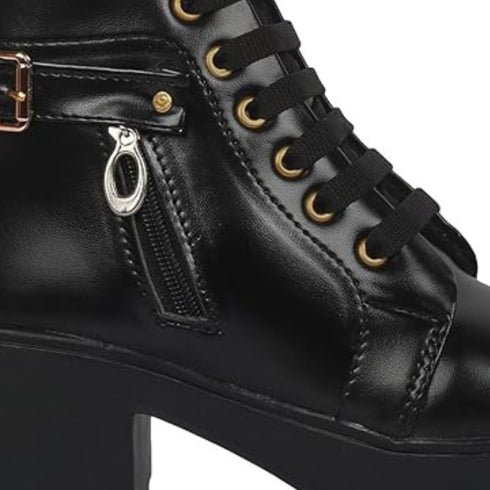 Longwalk Women High Ankle Heel Boot