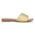 Longwalk Women Gold Flat Fashion Sandals