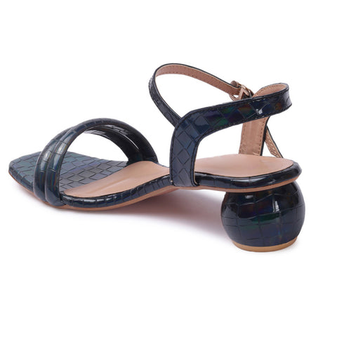 Longwalk Women Buckle Heel Fashion Sandals