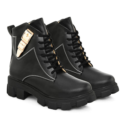 Longwalk Women Stylish Chunky Boots