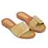 Longwalk Women Gold Flat Fashion Sandals