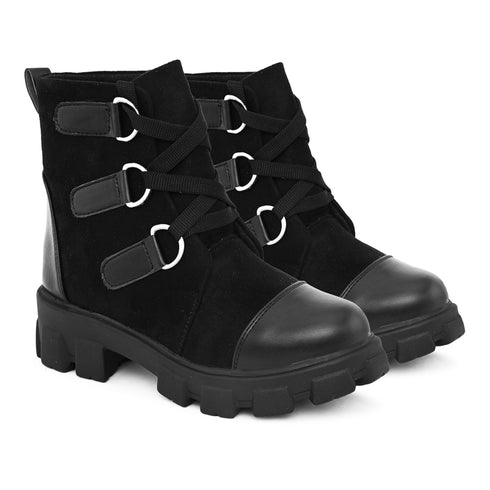 Longwalk Women Stylish Chunky Boots
