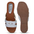 Longwalk Women Silver-tone Fashion Sandals