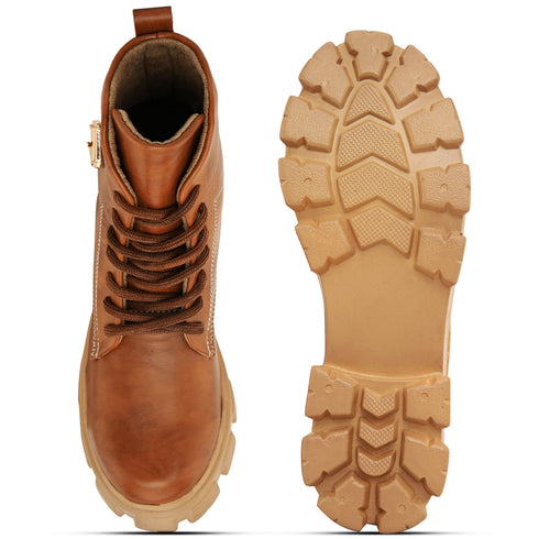 Longwalk Women Stylish Chunky Boots