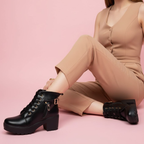 Longwalk Women High Ankle Heel Boot