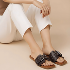 Longwalk Women Flat Fashion Sandals for Girls