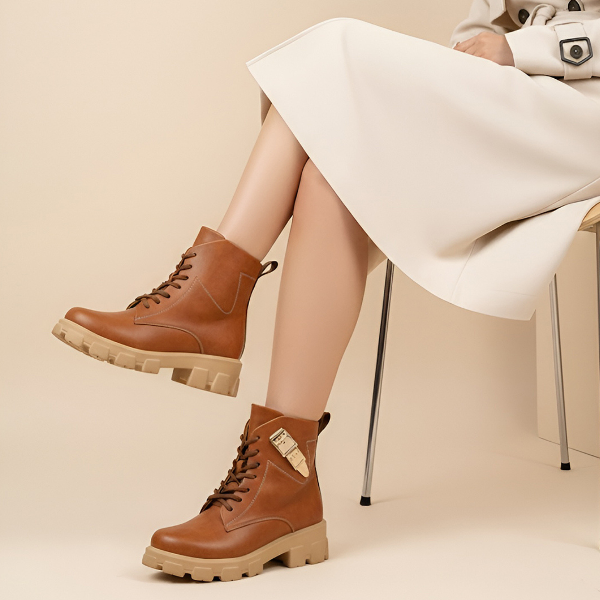 Longwalk Women Stylish Chunky Boots