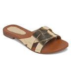Longwalk Women Gold-tone Fashion Sandals