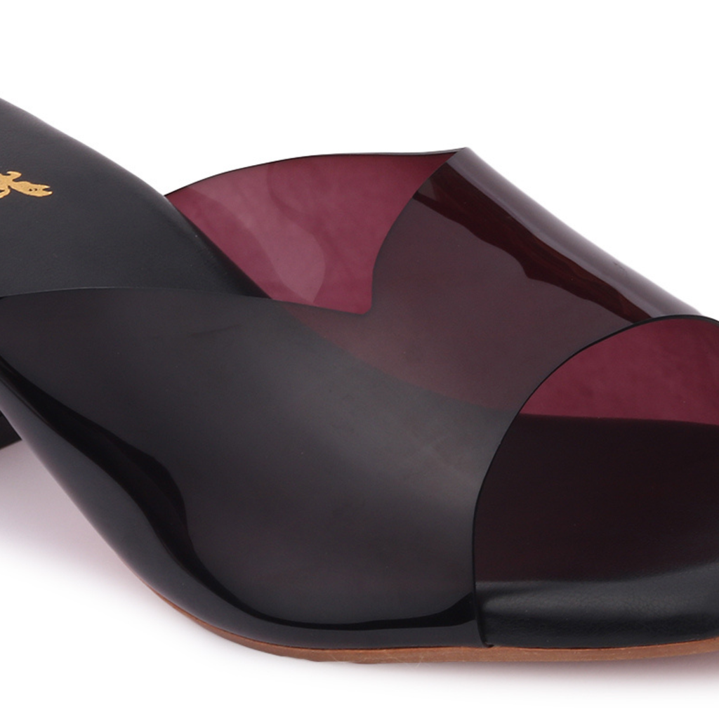 Longwalk Women Transparent Heel Fashion Sandals