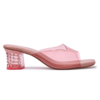 Longwalk Women Transparent Heel Fashion Sandals