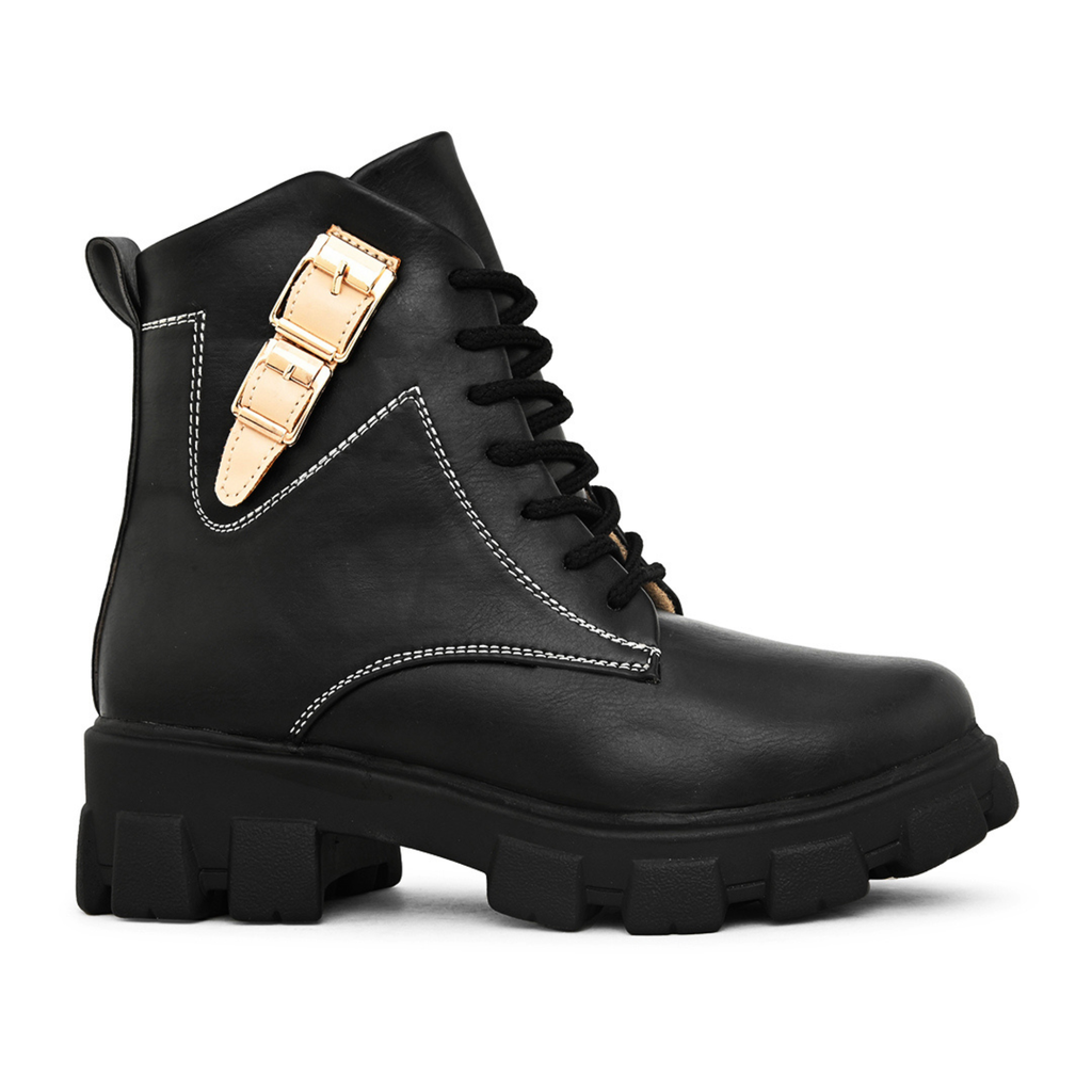 Longwalk Women Stylish Chunky Boots