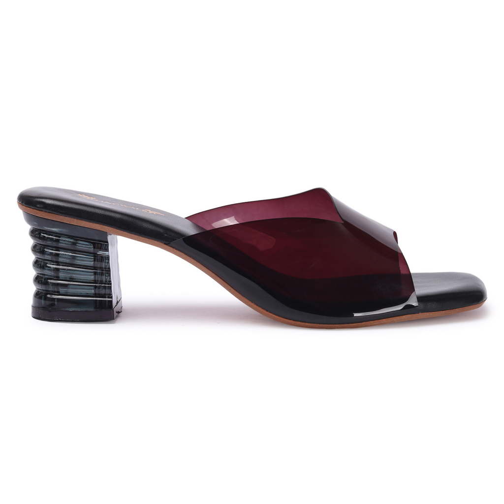 Longwalk Women Transparent Heel Fashion Sandals