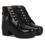 Longwalk Women High Ankle Heel Boot