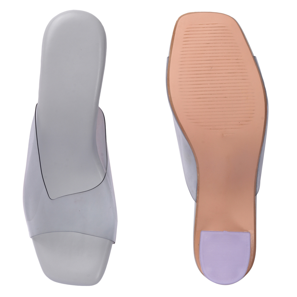 Longwalk Women Transparent Heel Fashion Sandals