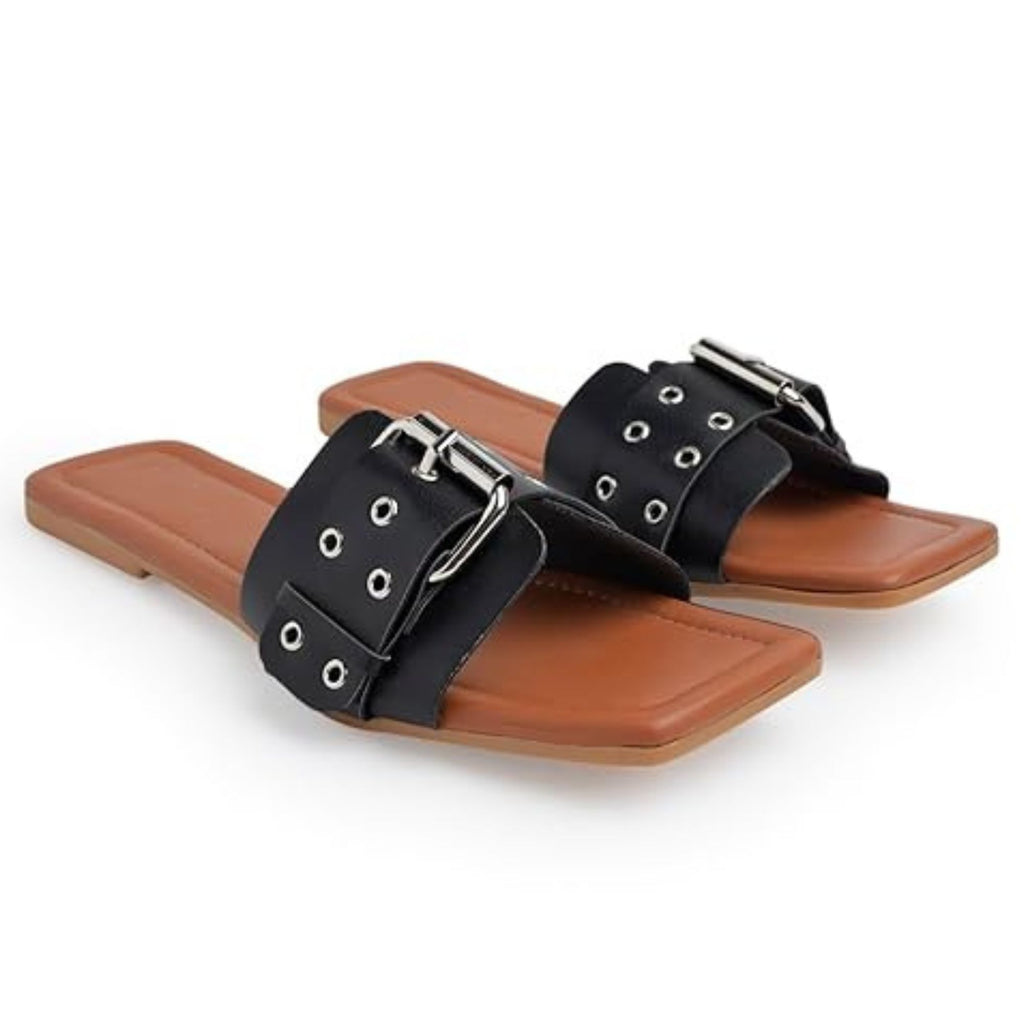 Longwalk Women Flat Fashion Sandals for Girls