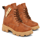 Longwalk Women Stylish Chunky Boots