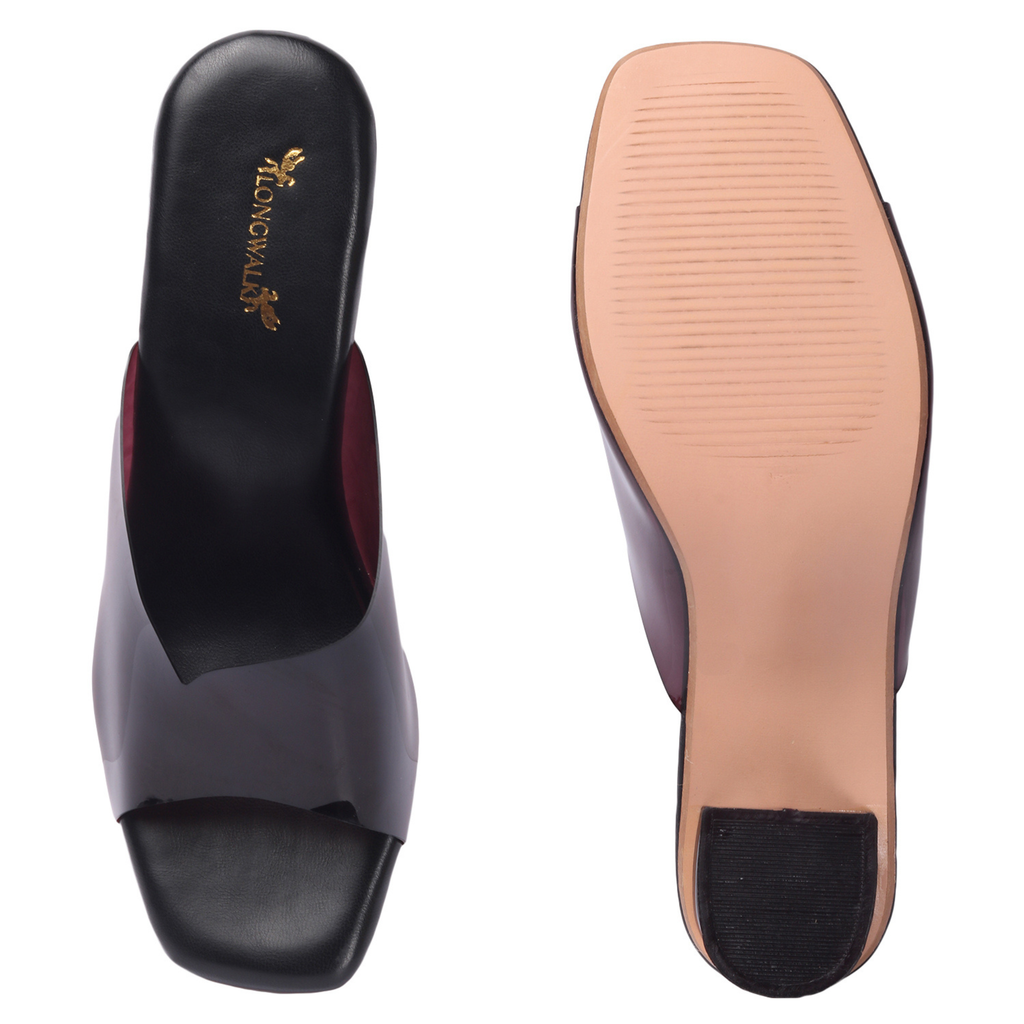 Longwalk Women Transparent Heel Fashion Sandals