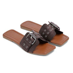 Longwalk Women Flat Fashion Sandals for Girls