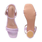 Longwalk Women Buckle Heel Fashion Sandals
