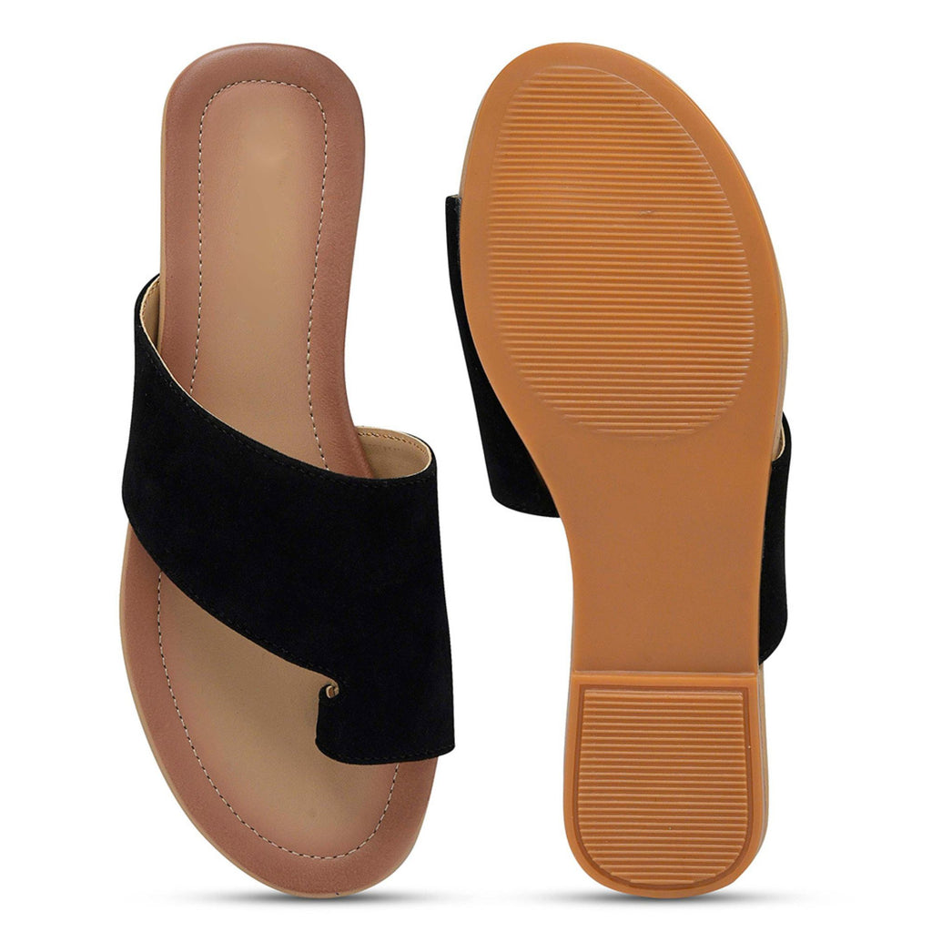 Longwalk Women Matte Finish Flat Fashion Sandals