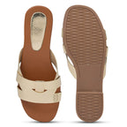 Longwalk Women Gold-tone Fashion Sandals
