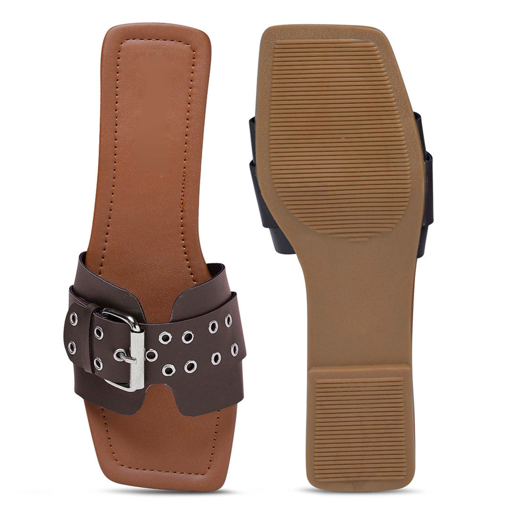 Longwalk Women Flat Fashion Sandals for Girls
