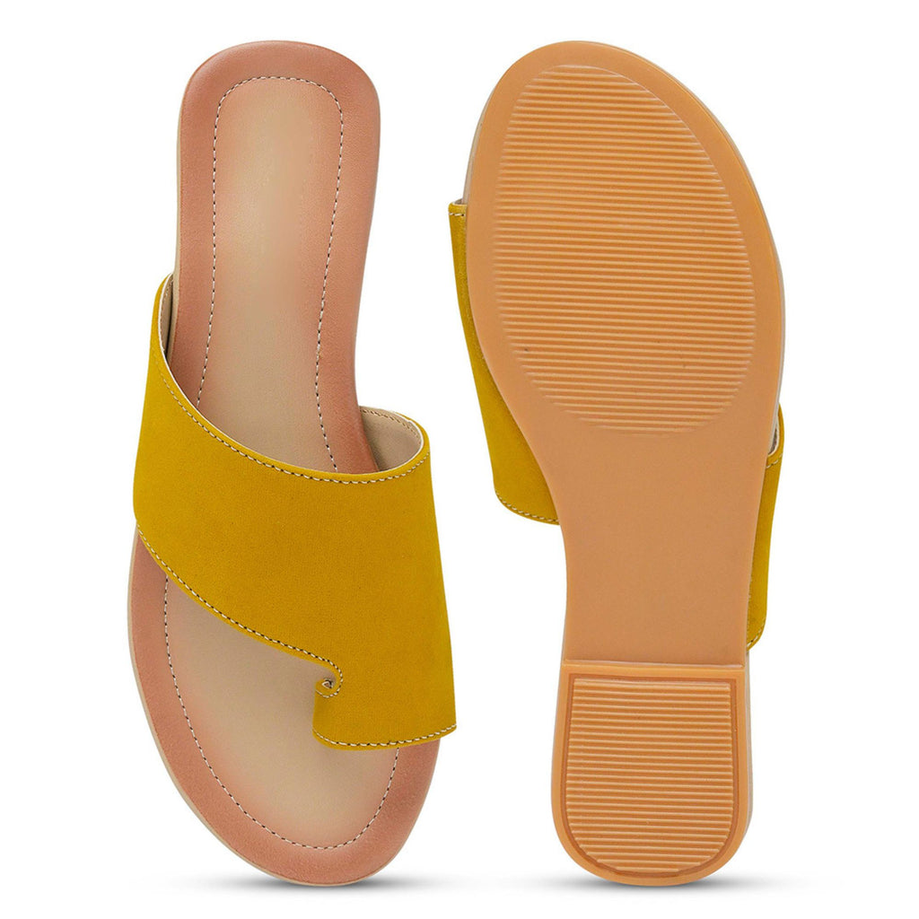 Longwalk Women Matte Finish Flat Fashion Sandals