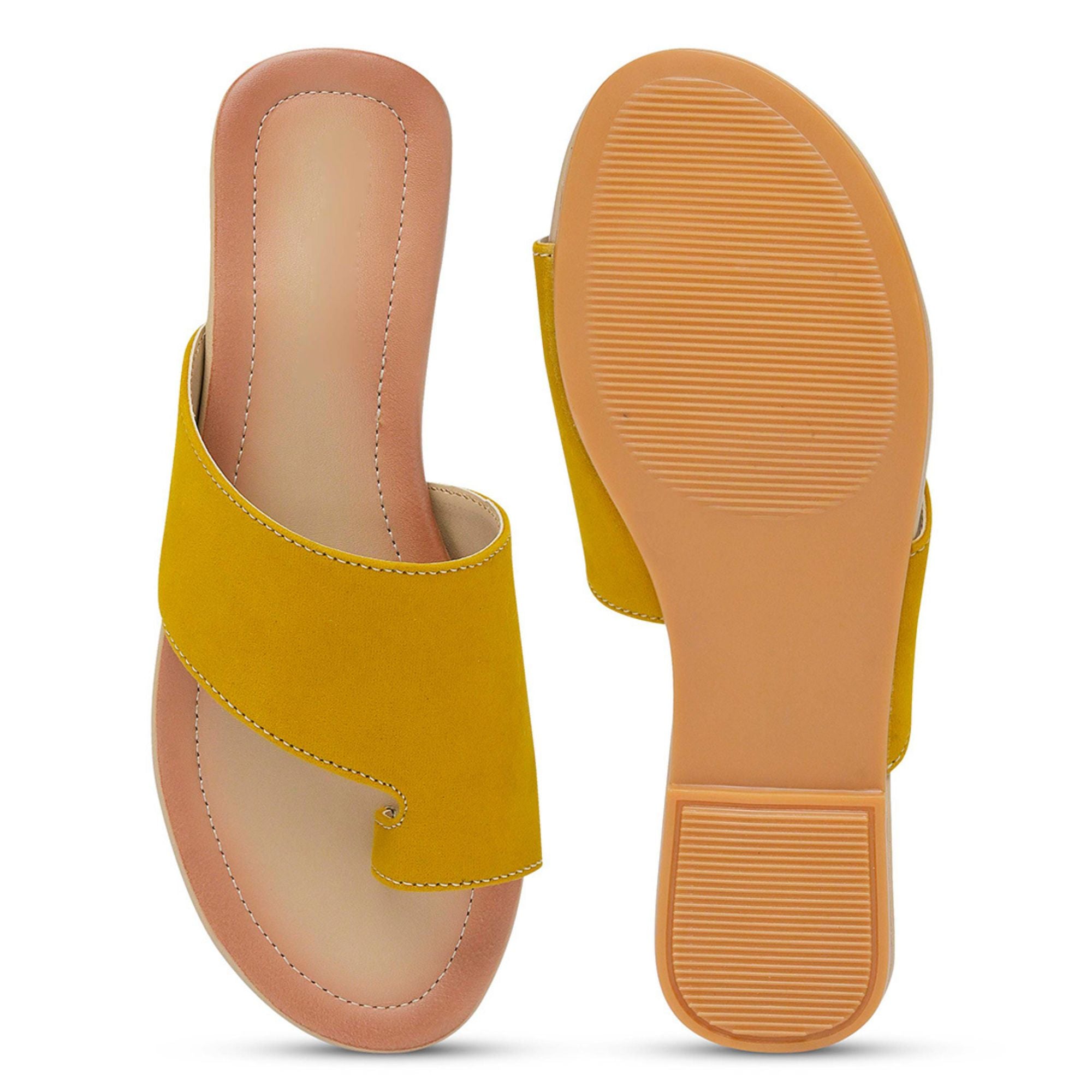 Longwalk Women Matte Finish Flat Fashion Sandals