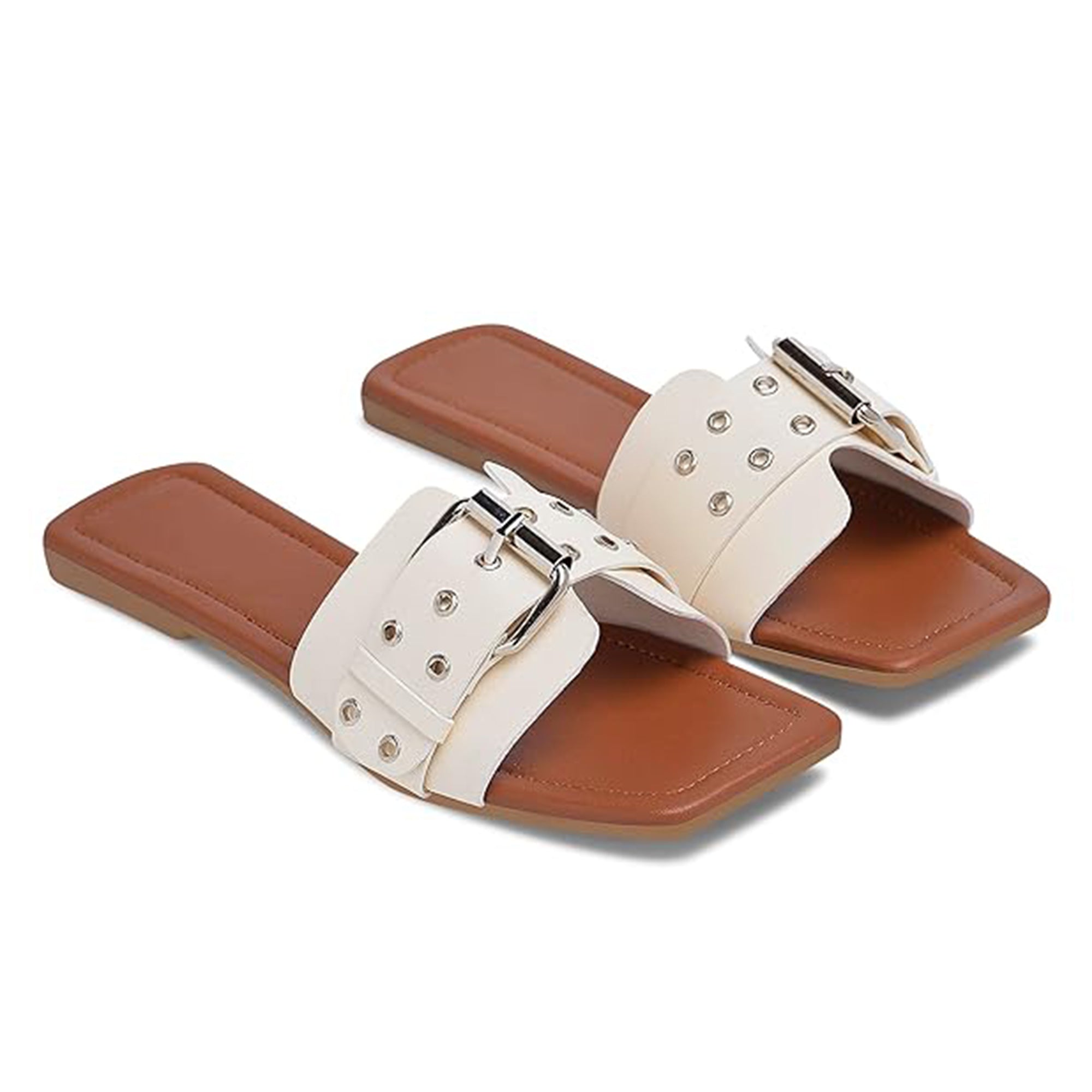 Longwalk Women Flat Fashion Sandals for Girls