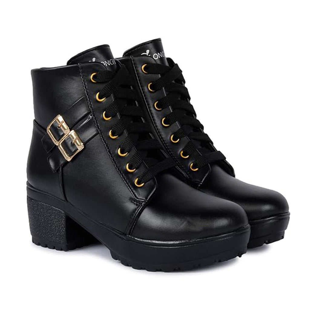 Longwalk Women High Ankle Heel Boot