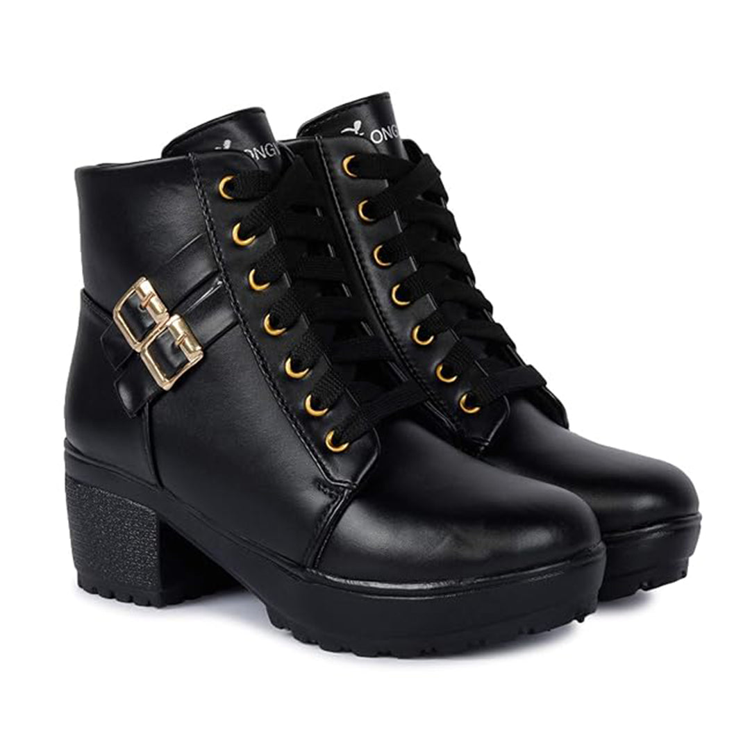Longwalk Women High Ankle Heel Boot