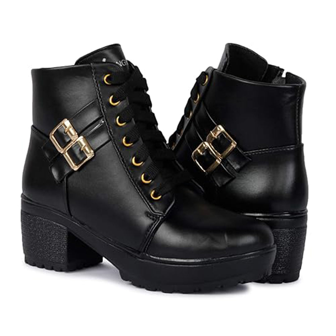 Longwalk Women High Ankle Heel Boot