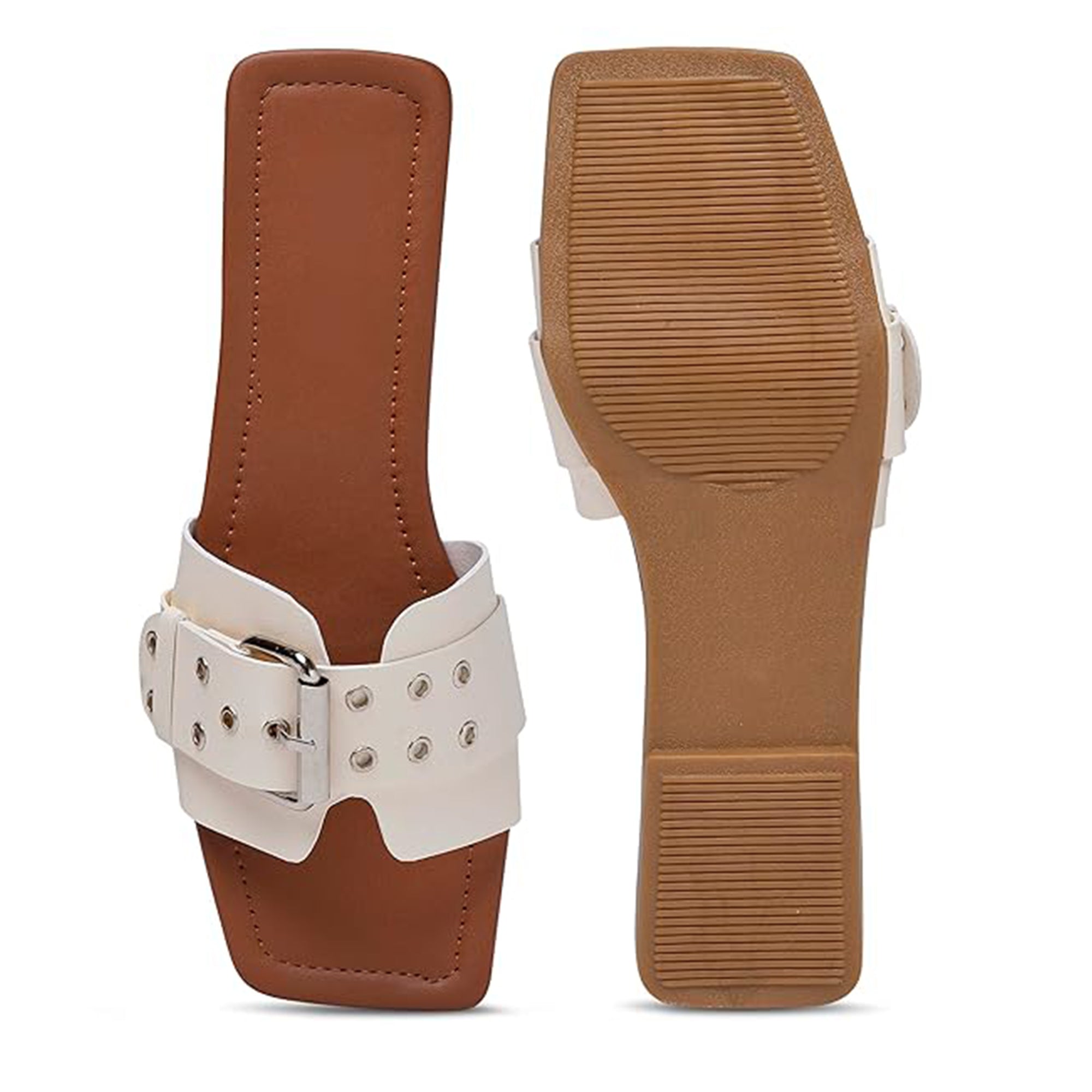 Longwalk Women Flat Fashion Sandals for Girls